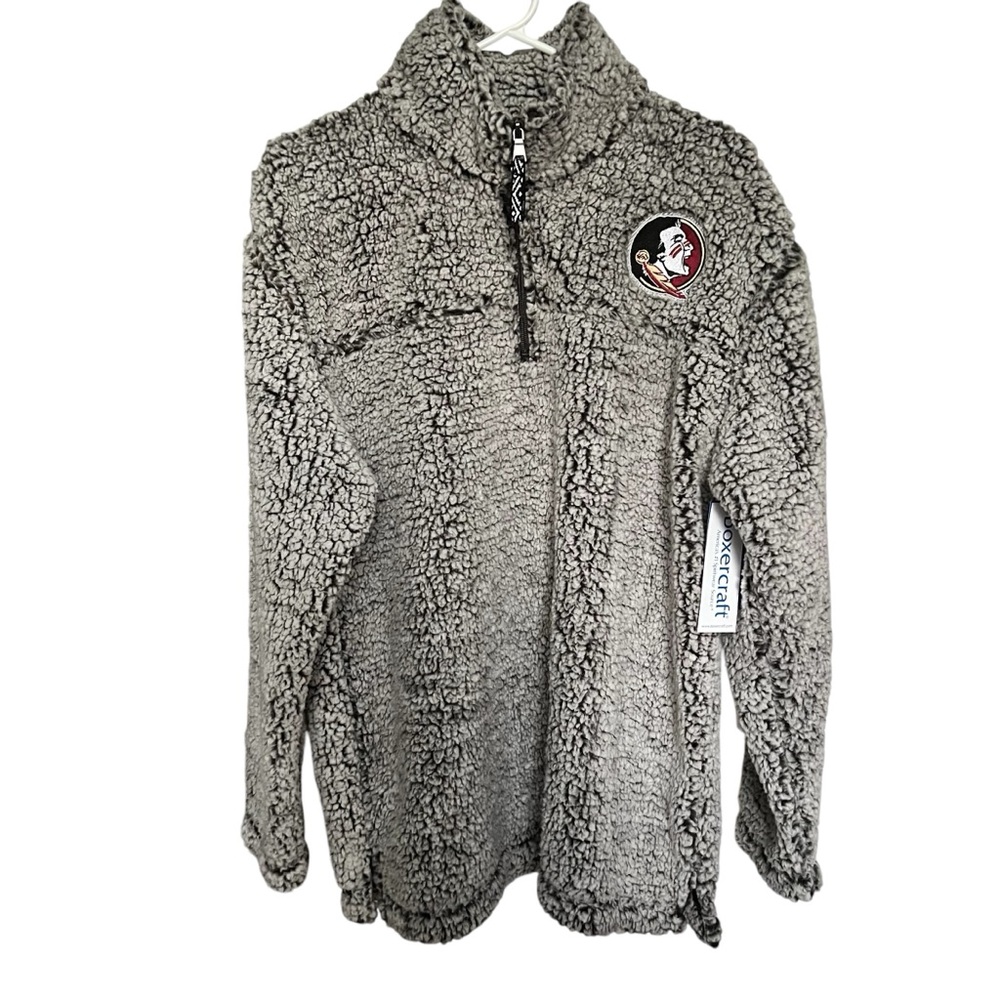 Boxercraft Sherpa‎ Quarter-Zip Women’s Large Florida State University Seminoles